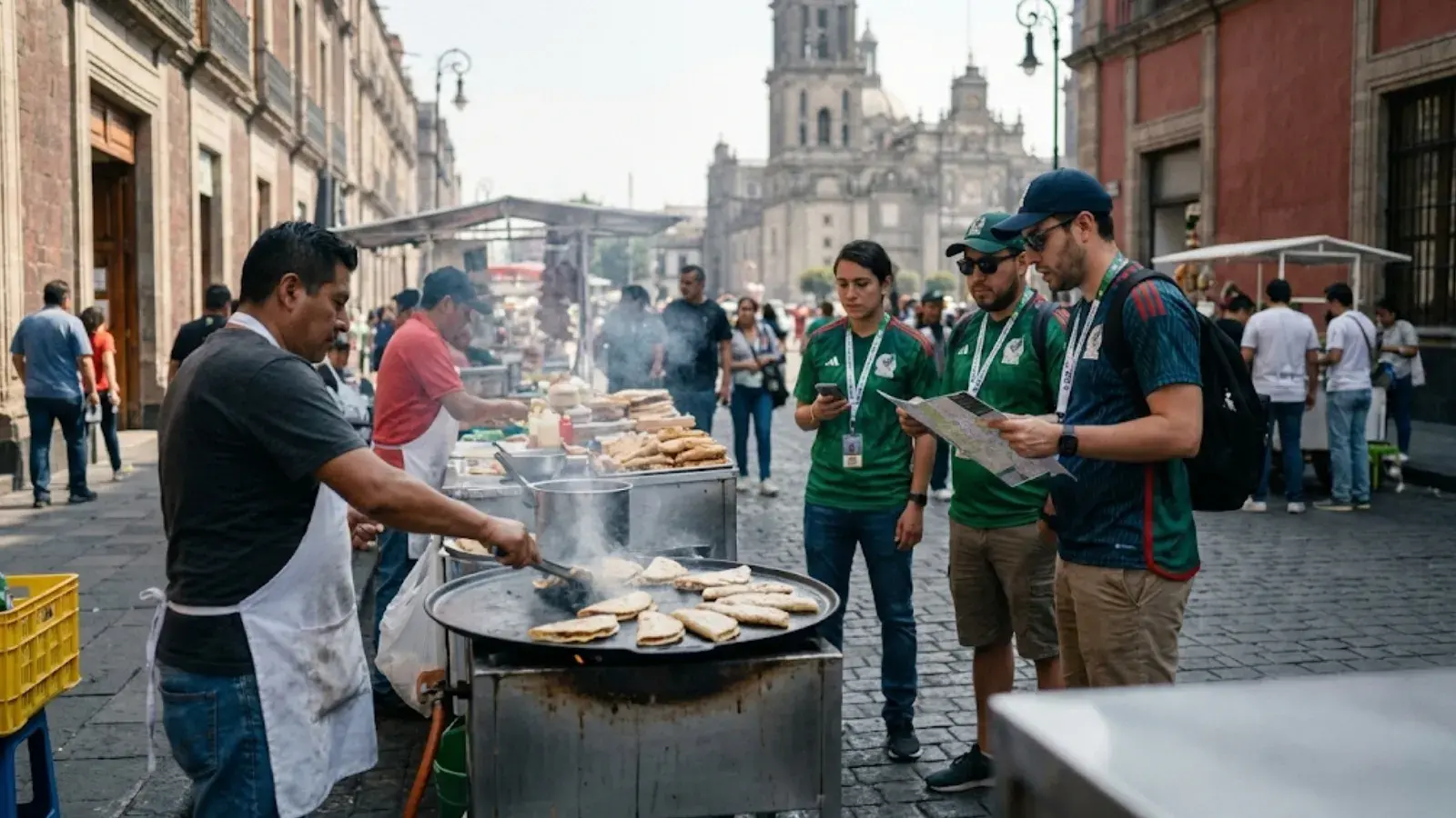 food experiences near World Cup events Mexico City